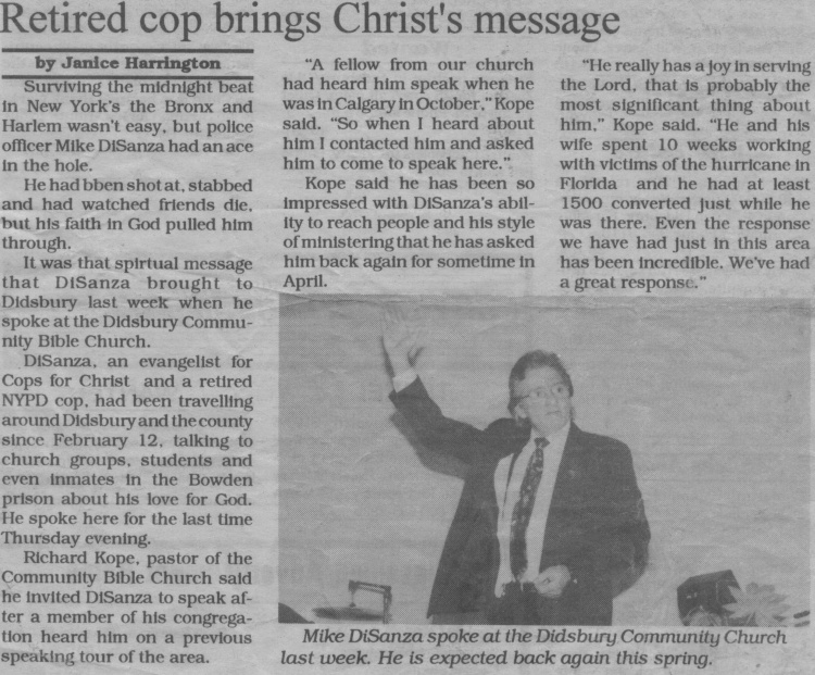 Newspaper Article